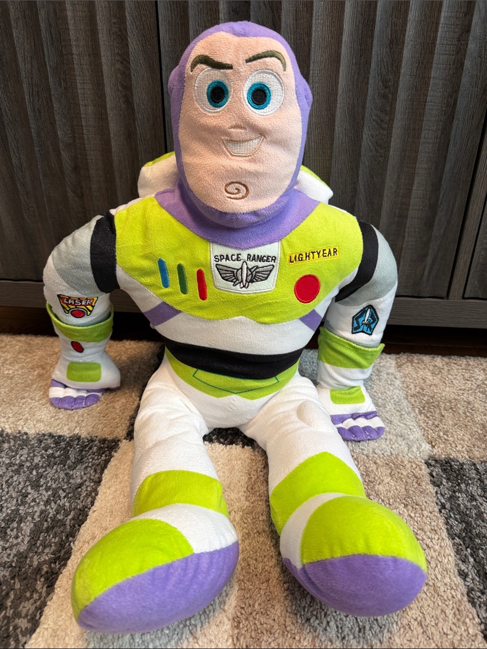 Toy Story stuffies: oversized Buzz, Bonnie’s Woody, galloping Bullseye GUC! - Picture 3 of 15